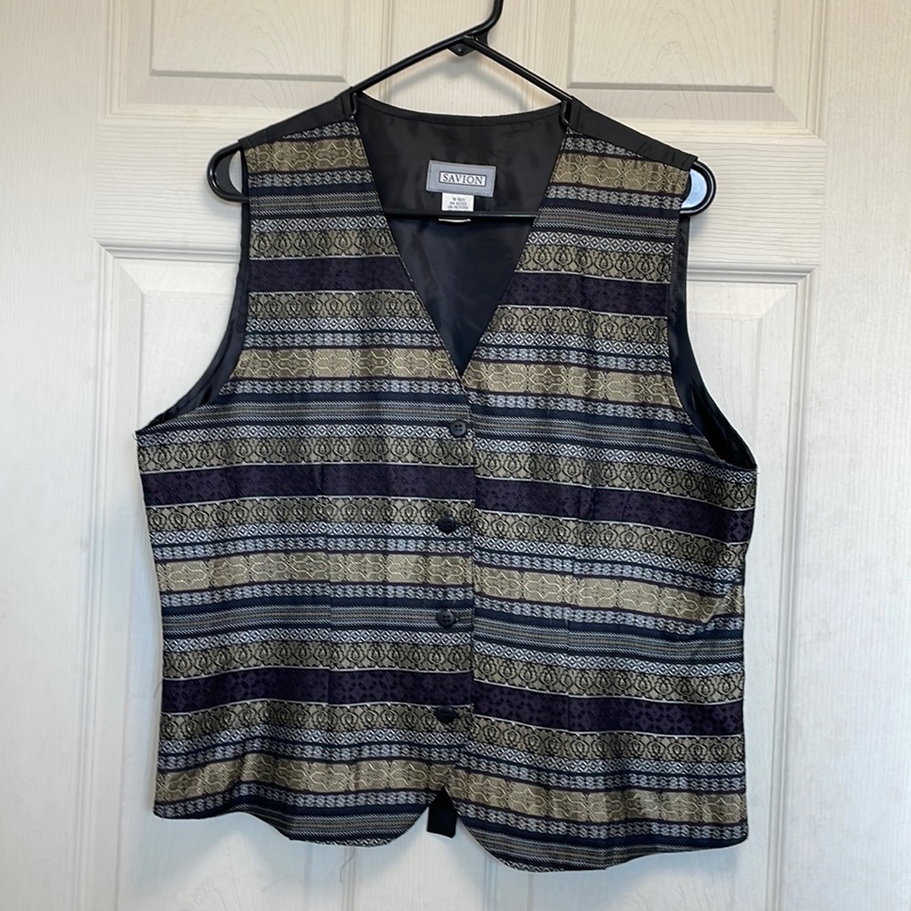 Men’s Vintage 90’s Dress Vest Size 12